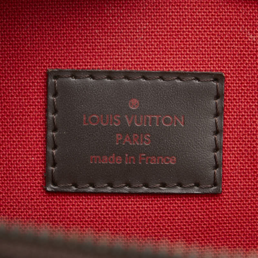 LOUIS VUITTON Authentic Brown Damier Leather Bag - Picture 11 of 13